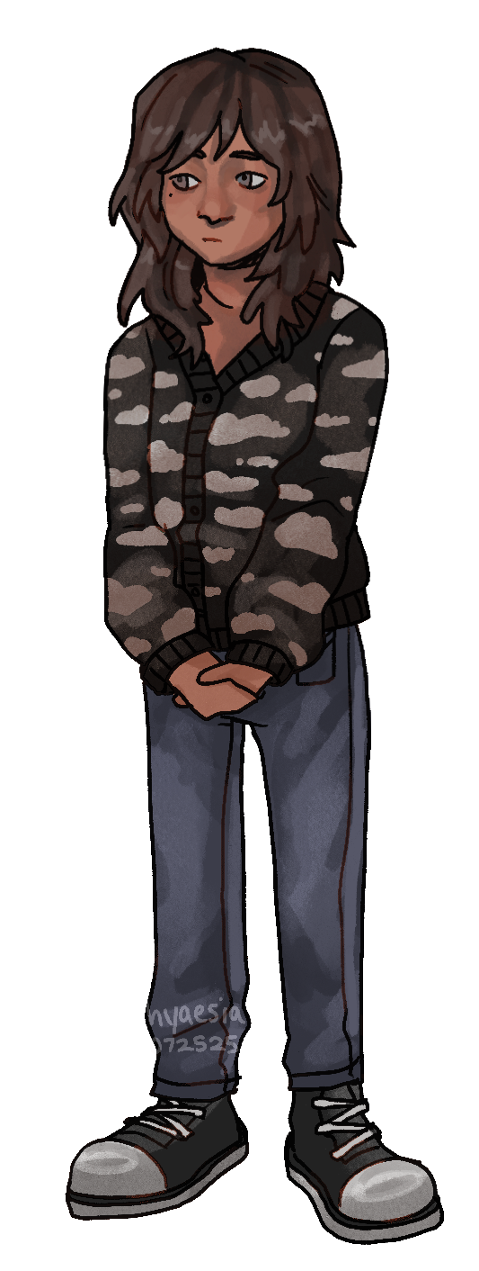 Ajei Basilio's fullbody character art
