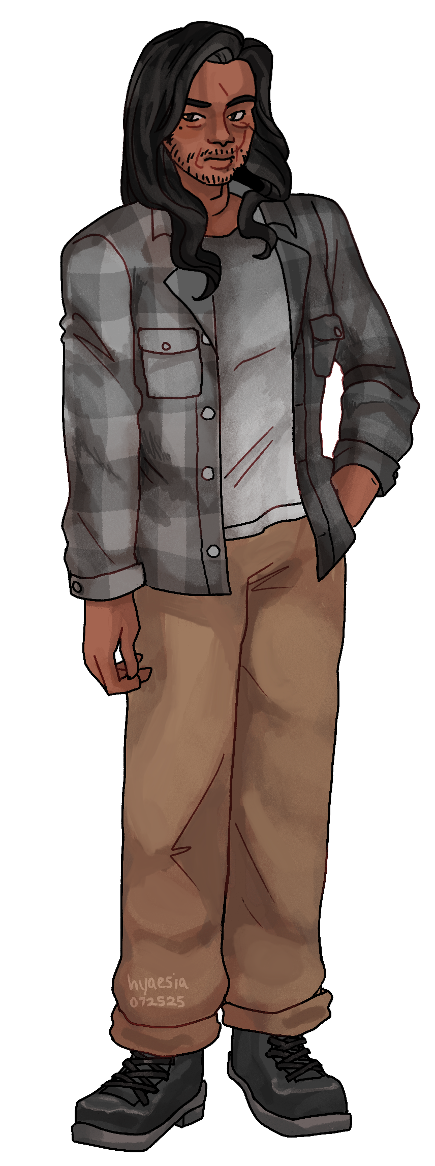 Doba Basilio's fullbody character art