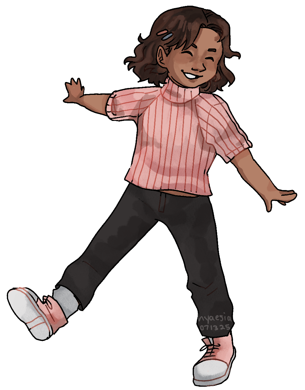 Elmira Basilio's fullbody character art