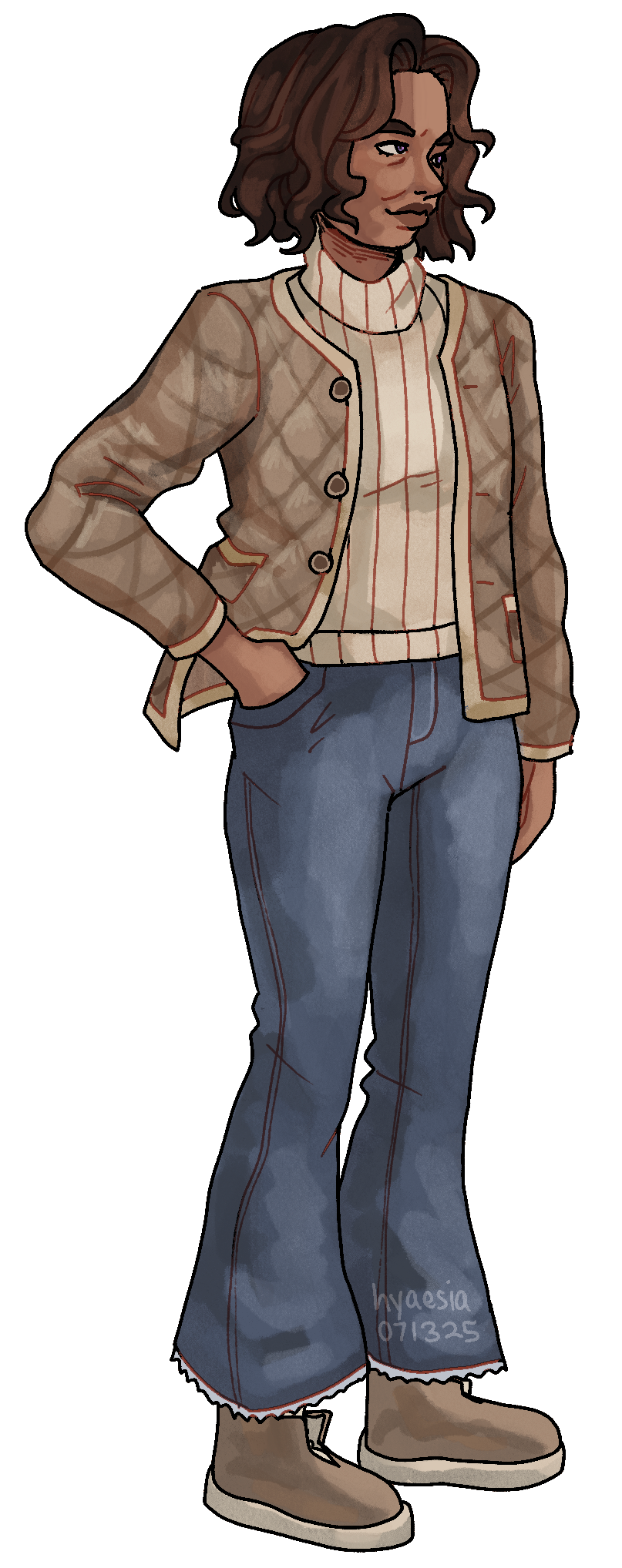 Elmira Basilio's fullbody character art