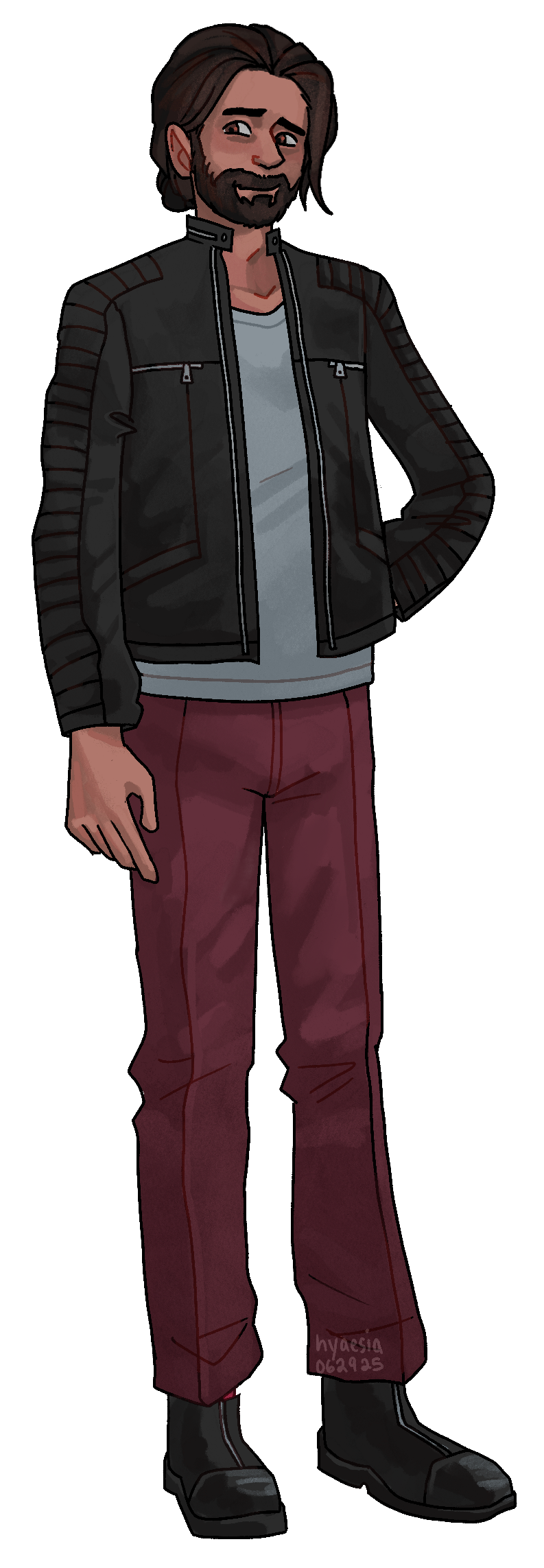 Salim Basilio's fullbody character art